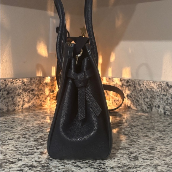 Kate Spade Navy and Cream Striped Satchel - Picture 5 of 7